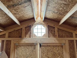 Side Gable Interior Window